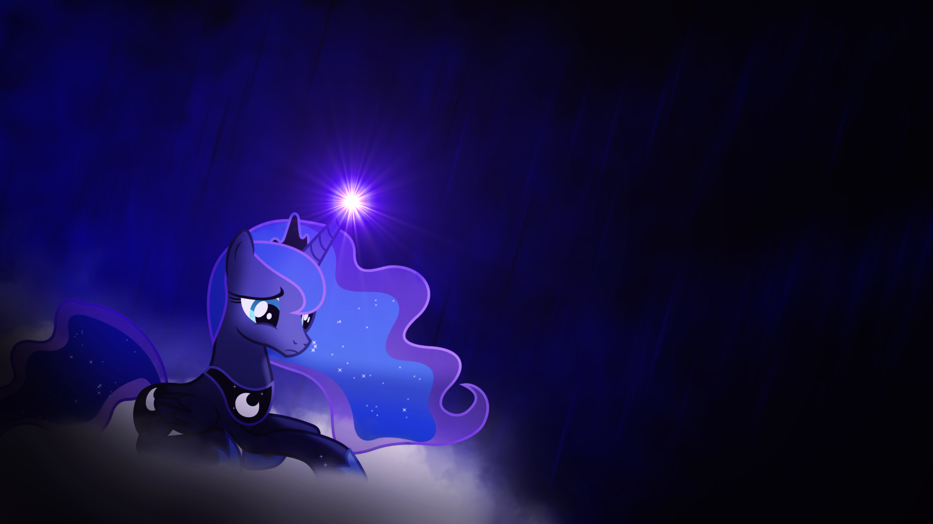 Luna on a cloud o_o