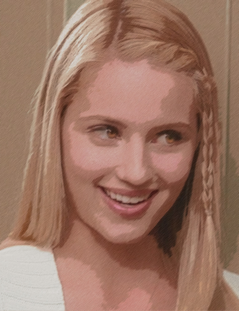 Quinn Fabray brushed