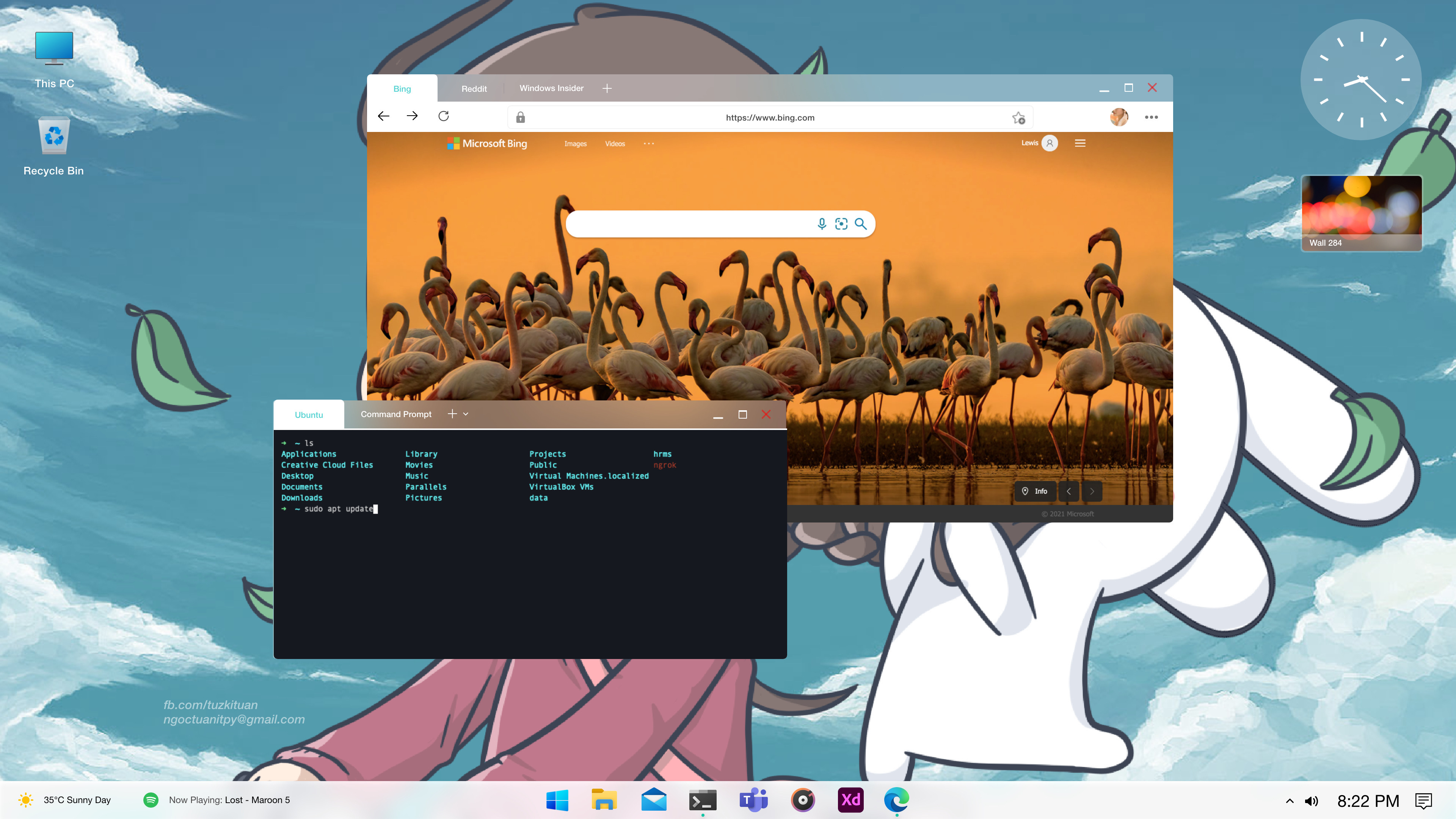 Edge Terminal Computer Microsoft Edge + Windows Terminal UI Concept by ngoctuanitpy on DeviantArt