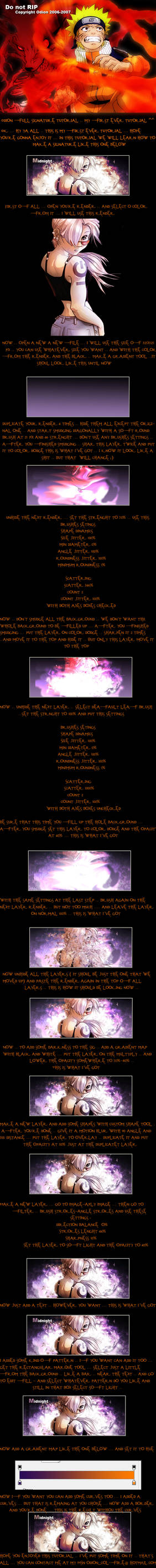 Odion's Full Signature Tut