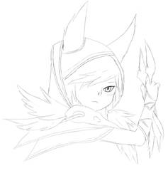 Xayah Sketch