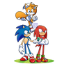 Sonic and the gang (?)