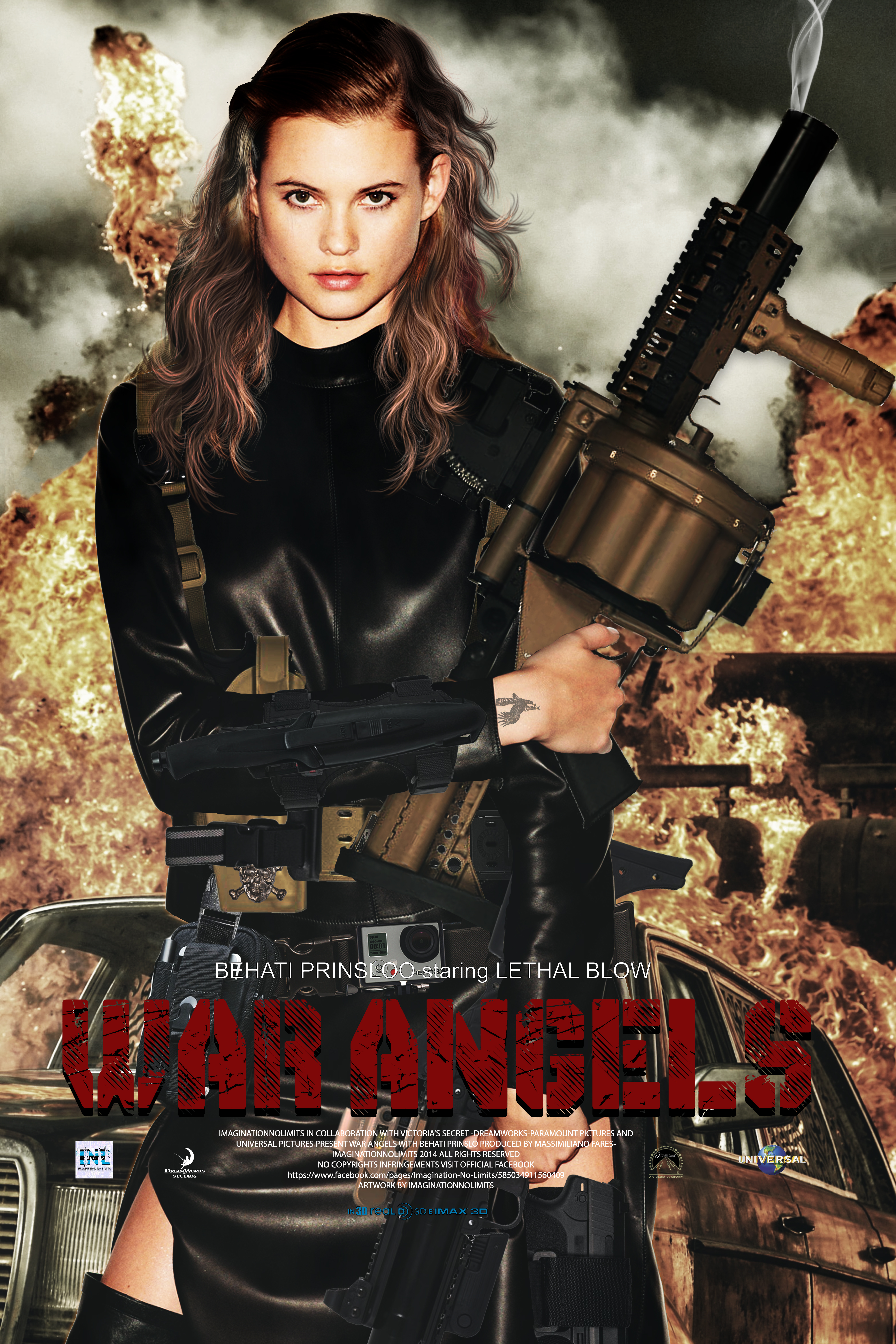 War Angels Series Behati Prinsloo By Kingofgraphics On Deviantart