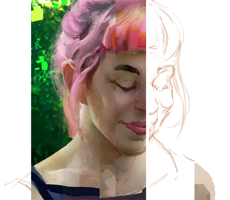 Pink process