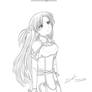 Asuna fanart