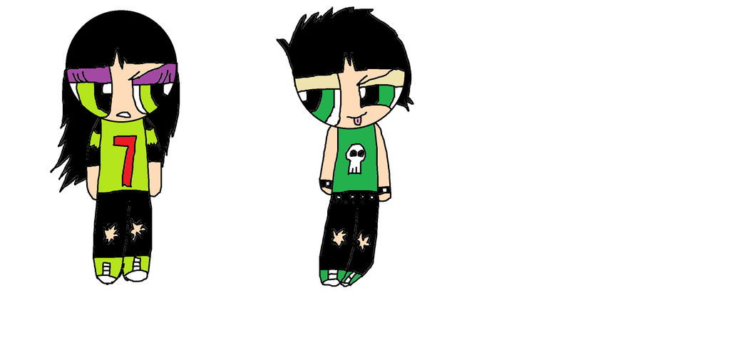 Butch Punk buttercup and butch PUNK by Crazybutchubbles on DeviantArt