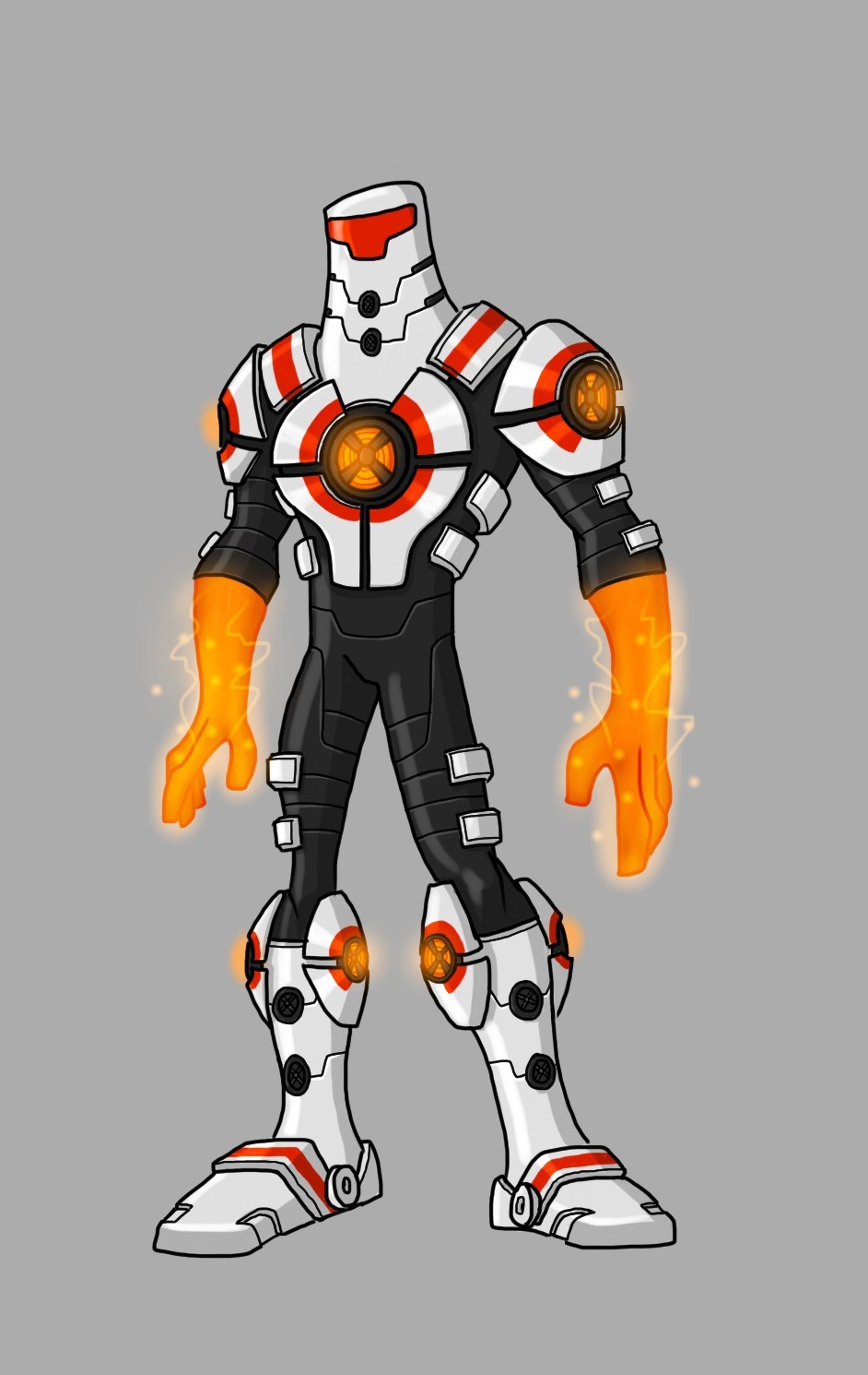 Bombhuman Human Bomb Redesign by payno0 on DeviantArt