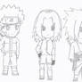 chibi team 7  2