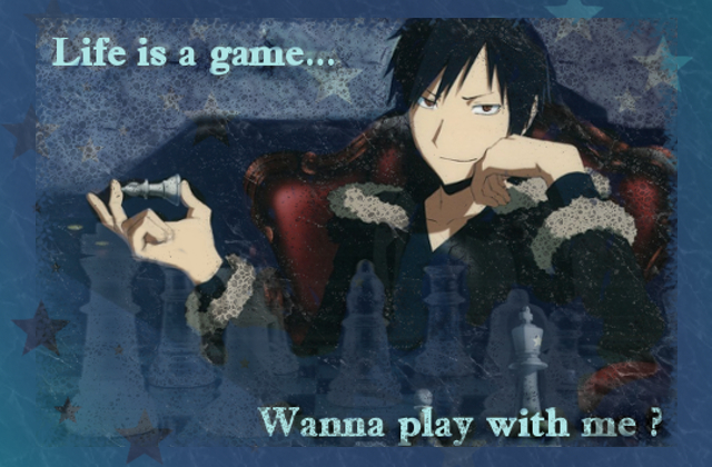 Izaya Orihara - Game Master (signature)