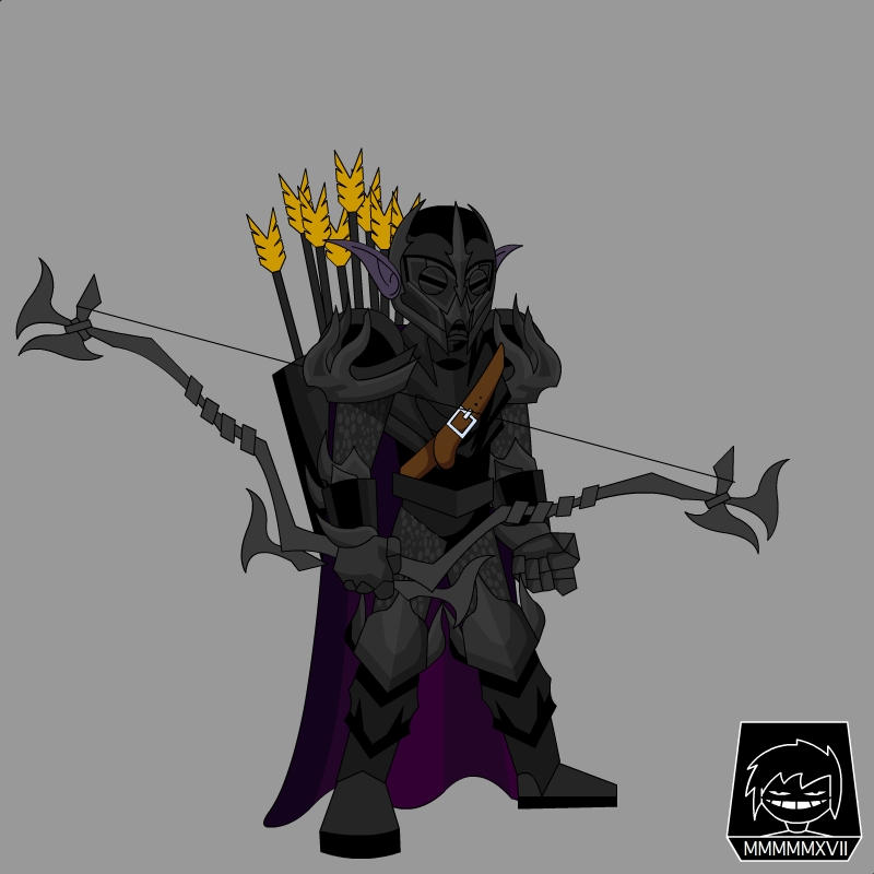 DnD Night elf bow guard by Emskeleton on DeviantArt