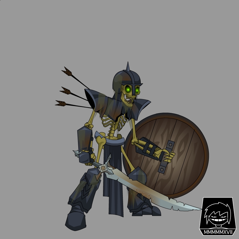 DnD Undead Warrior by Emskeleton on DeviantArt