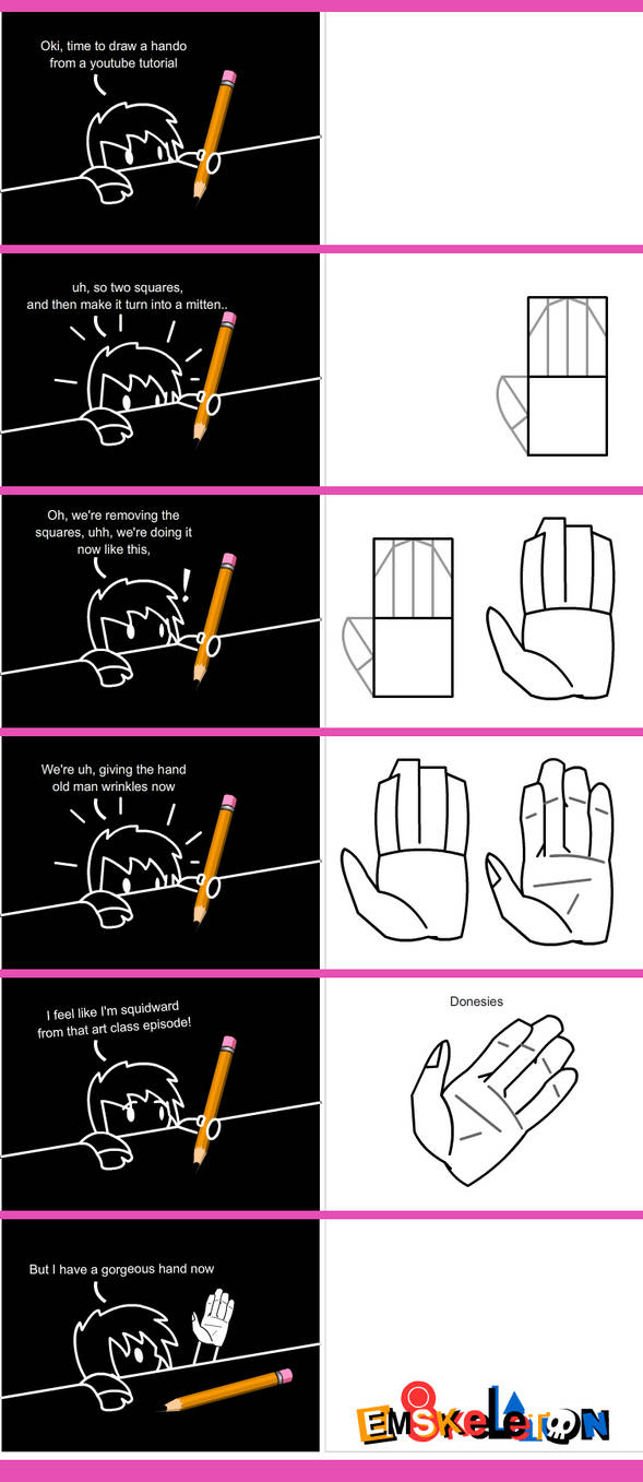 Ems draws a hand. by Emskeleton on DeviantArt