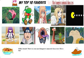 My Top 10 Hungriest Characters as a Request