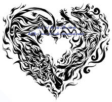 Fire and Air Heart Tribal
