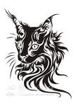 Cat Head Tribal by Avestra