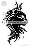 Maine Coon Cat Logotype by AndreasAvester