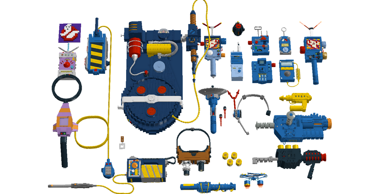 Custom Lego Ghostbuster by Raggletag on DeviantArt
