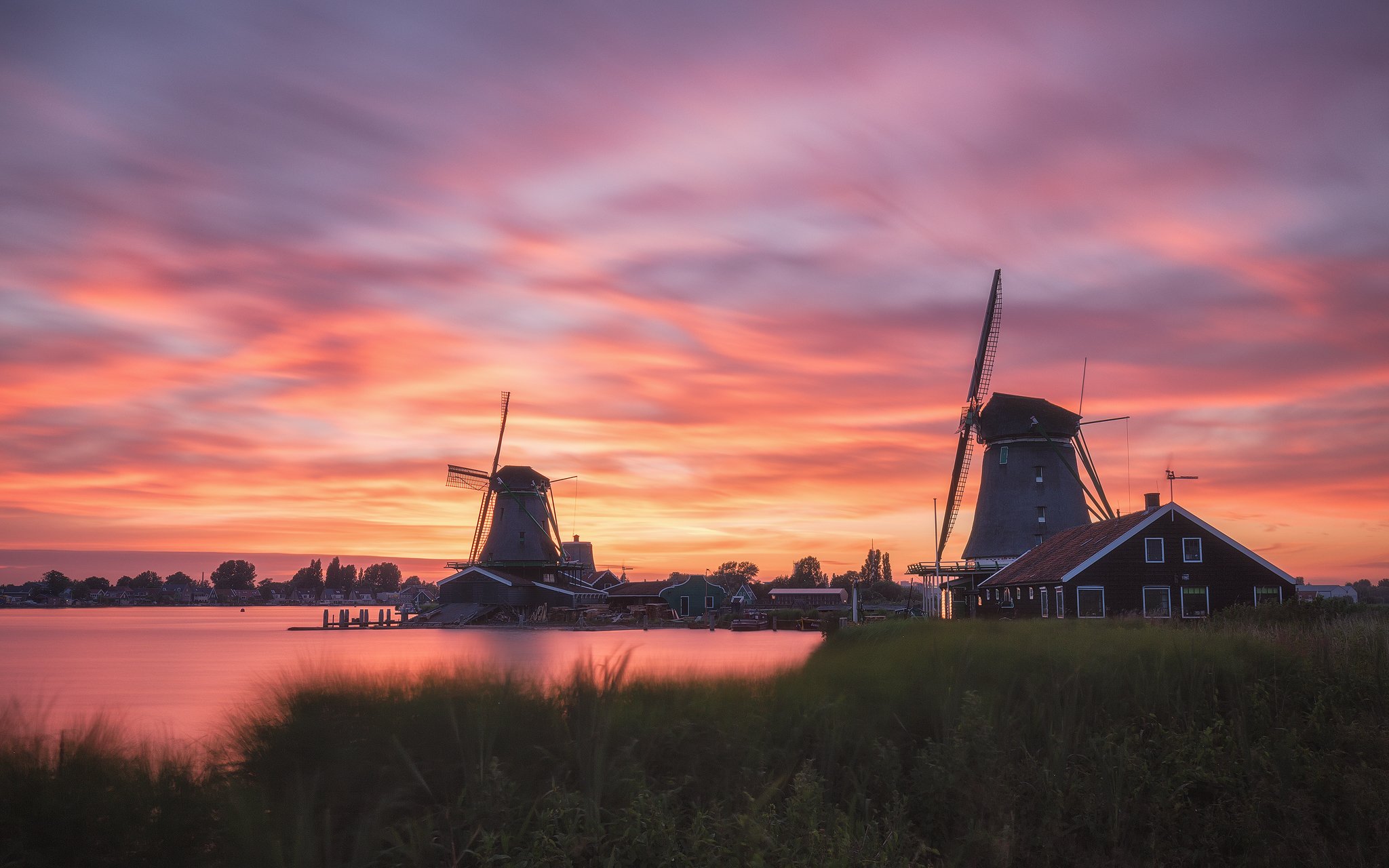 Zaanse Schans Windmills