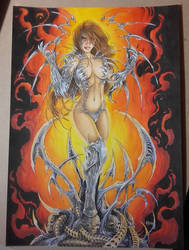 Witchblade flames