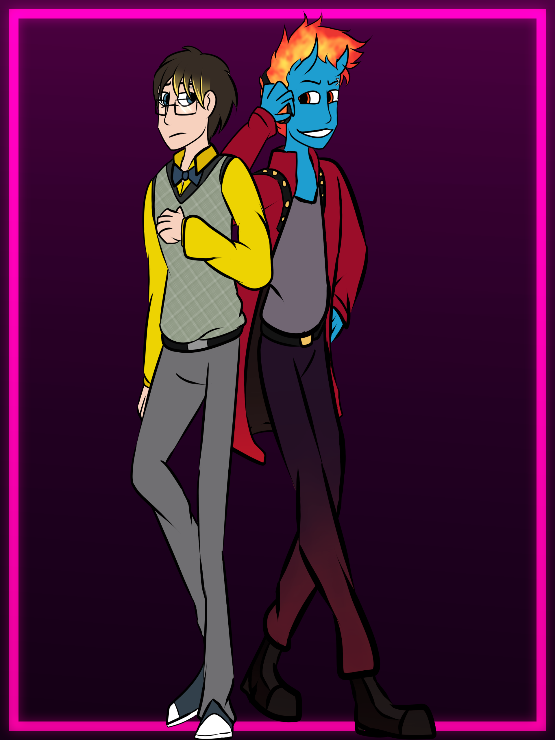 Monster High Reimagined Jackson and Holt by Sketching J on DeviantArt
