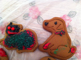 Gingerbread animals