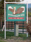 Ostrich Sign by kayaksailor