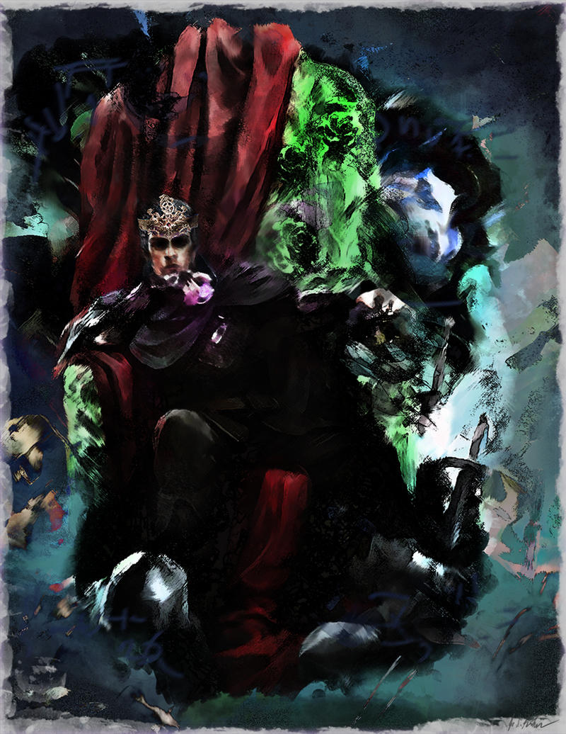 Dimitri on the Emerald Throne