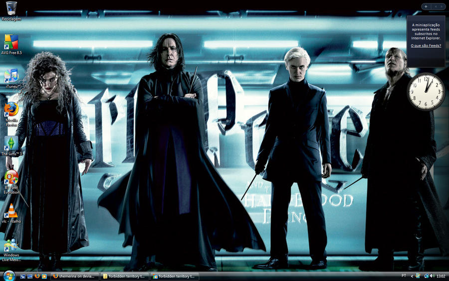 desktop snape is SO HAWT