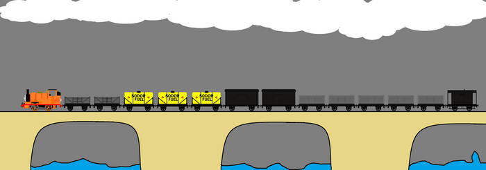 Me taking a freight train 2
