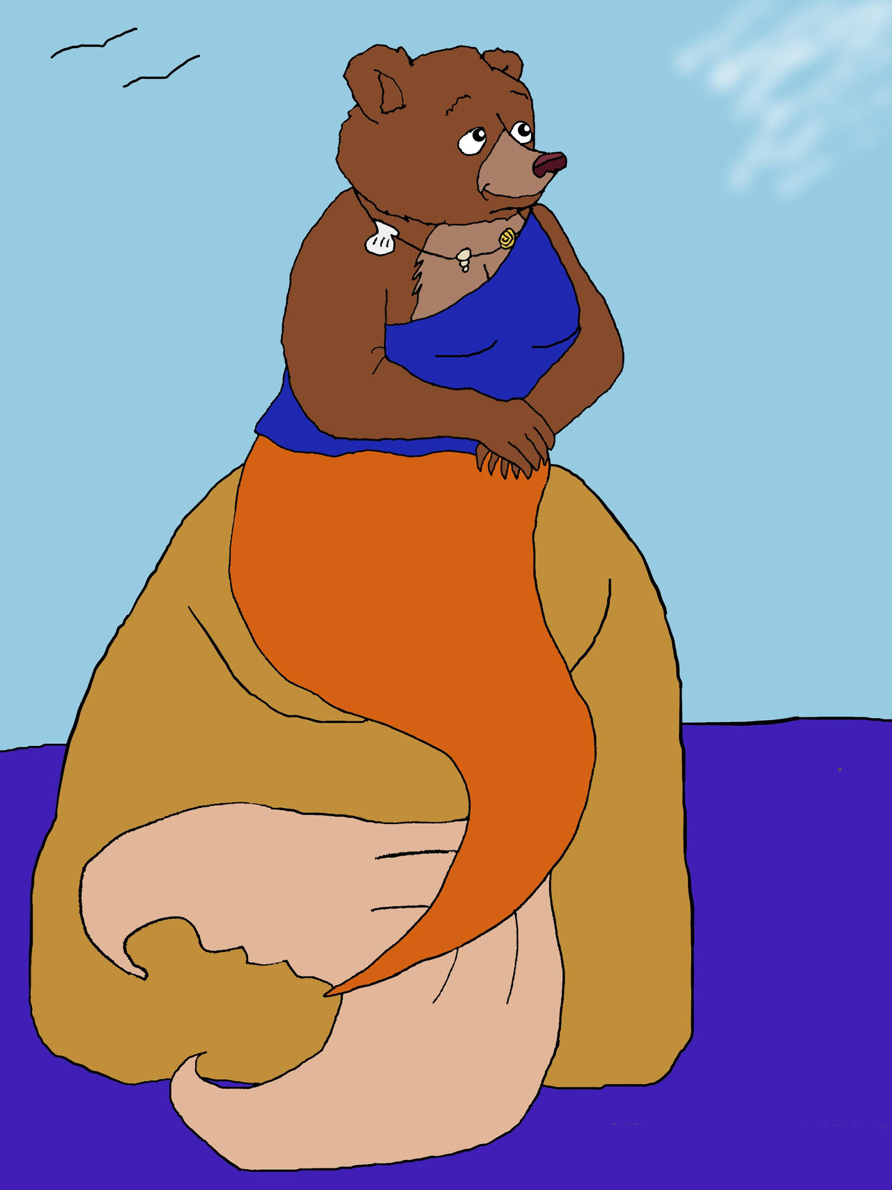 Dj Merbear Mother Merbear by Quiydaartestman on DeviantArt