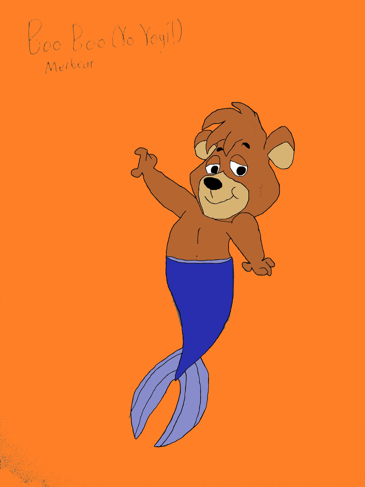 Dj Merbear Boo Boo Merbear (Yo, Yogi!) by Quiydaartestman on DeviantArt