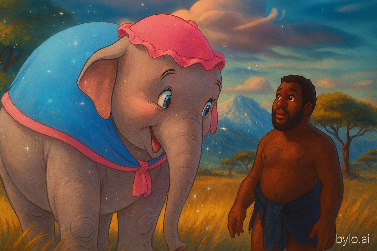 Mrs. Jumbo Me and Mrs. Jumbo in ByloAI by Quiydaartestman on DeviantArt