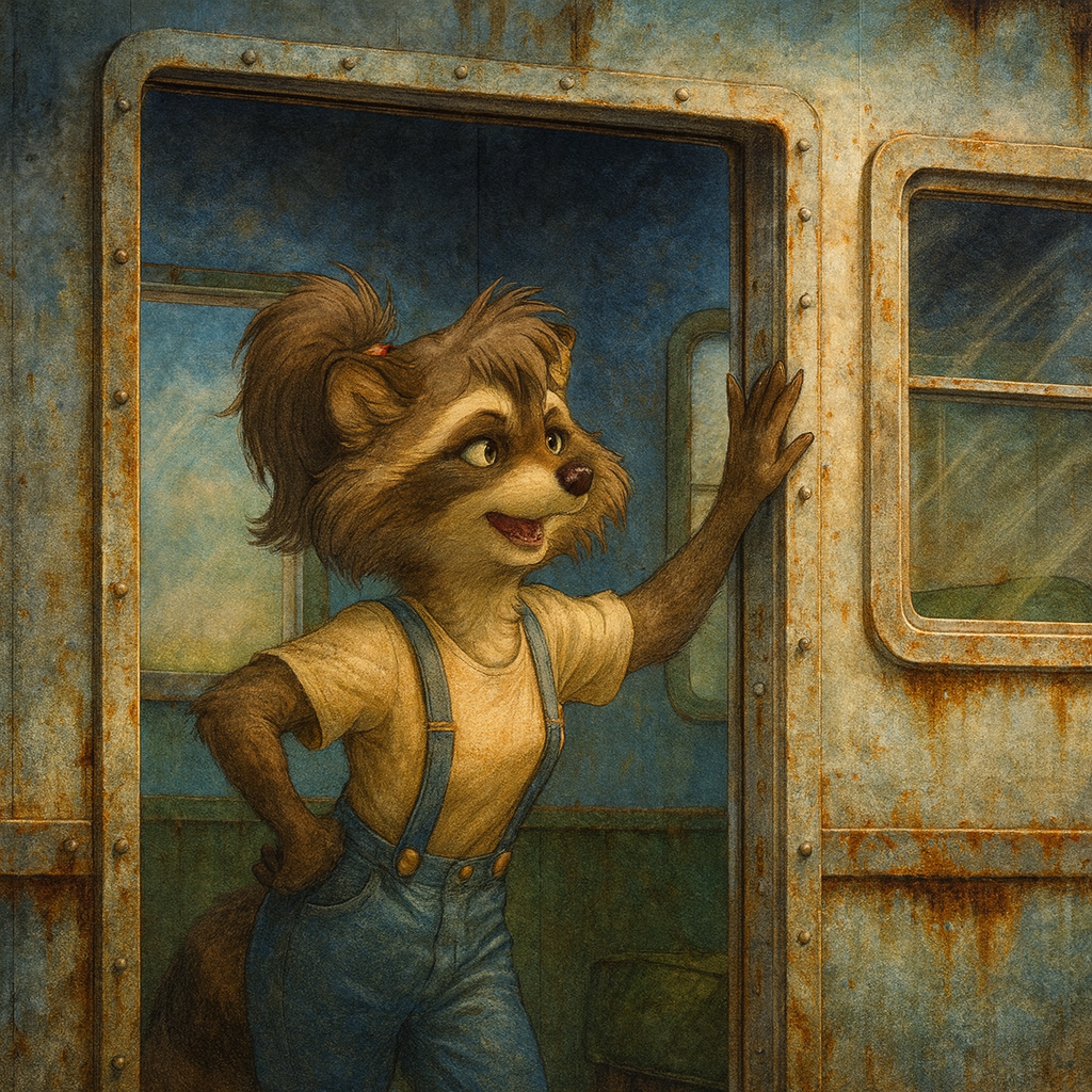 Lisa Racoon Lisa Raccoon in EaseMate by Quiydaartestman on DeviantArt