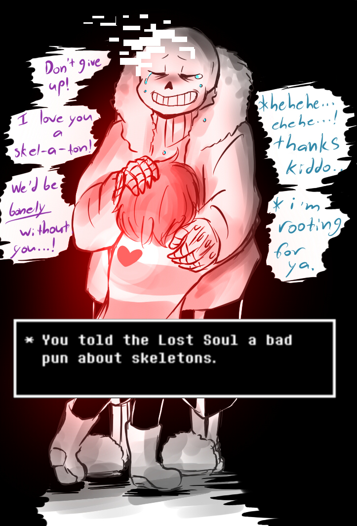 Sans fight (it's very bad credit to Aurecraft) - JaimeArt - Folioscope