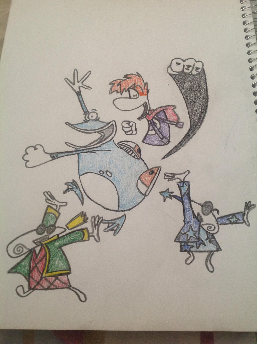 Rayman origins by Angrybird54 on DeviantArt