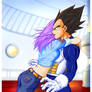 Dragon Ball, Vegeta + Bulma