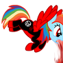 Red Lantern Rainbow Dash