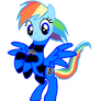 Blue Lantern Rainbow Dash