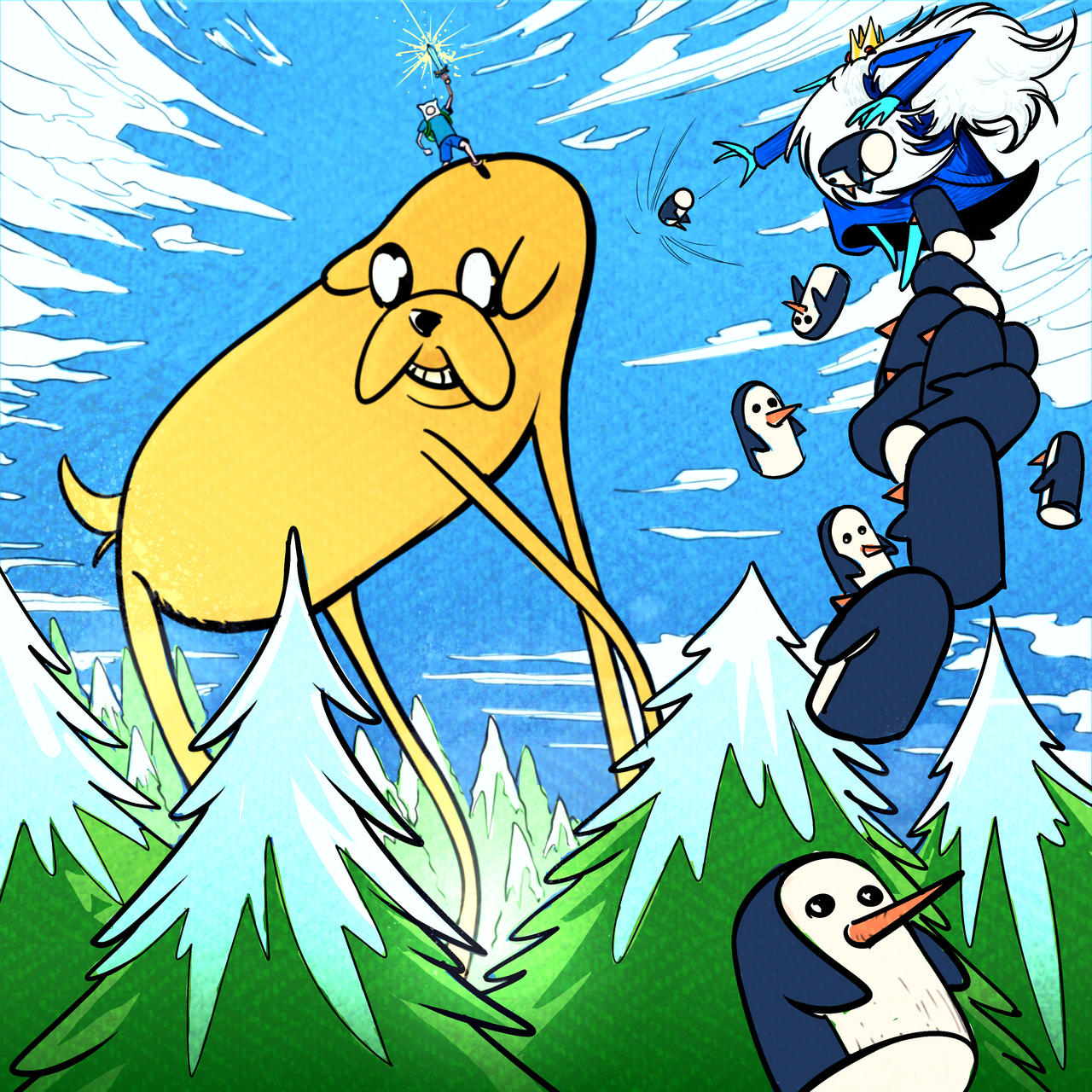 Adventure Time Future Deviantart Adventure Time by greenhickup on DeviantArt