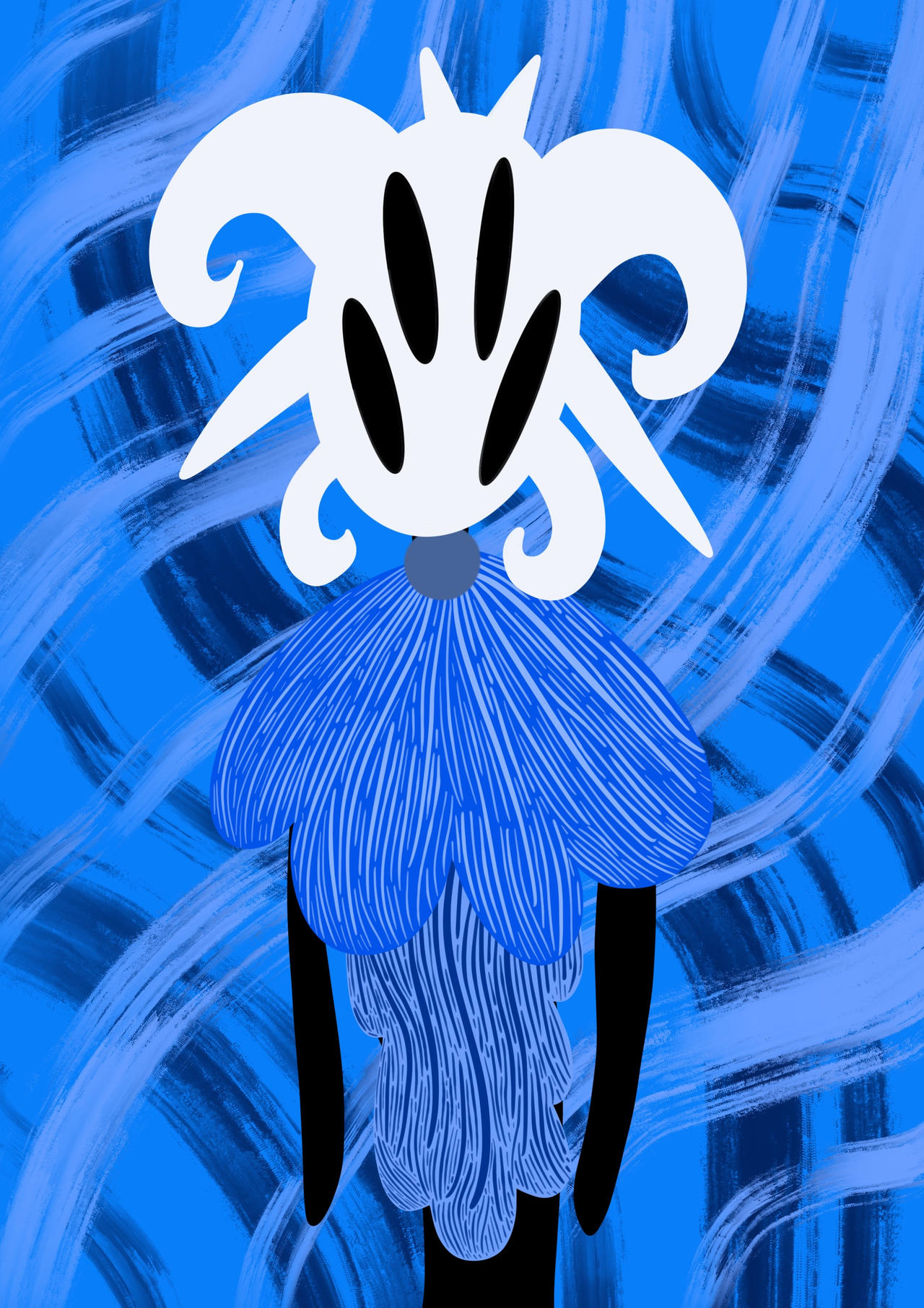 Brush Wave Blue Bug by meganlowesmith on DeviantArt