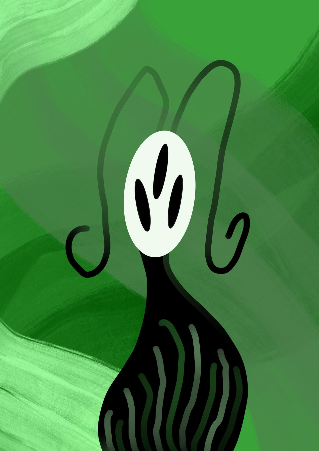 Paint Wave Green Bug by meganlowesmith on DeviantArt