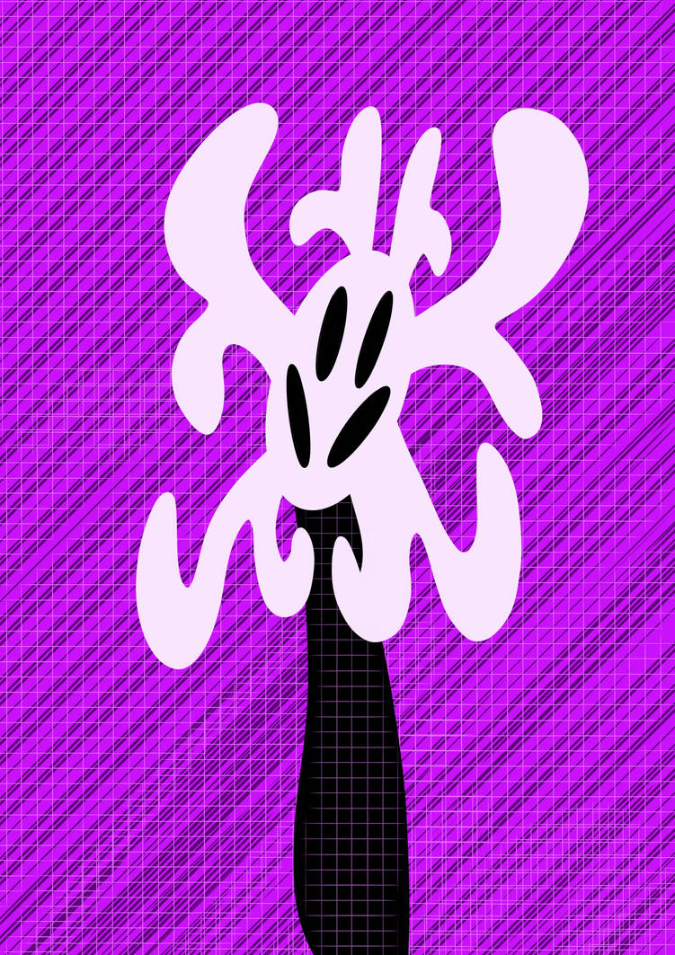 Square Grid Purple Bug by meganlowesmith on DeviantArt
