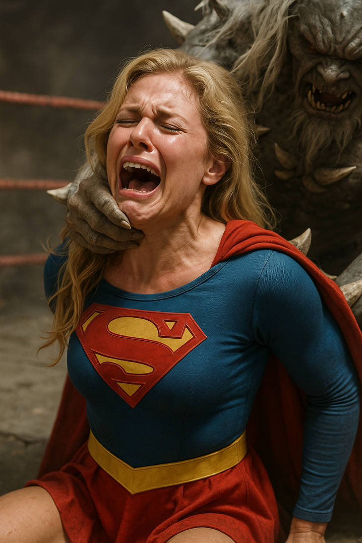 Peril Defeated Supergirl Defeated by Doomsday by AISuperheroinePeril on DeviantArt
