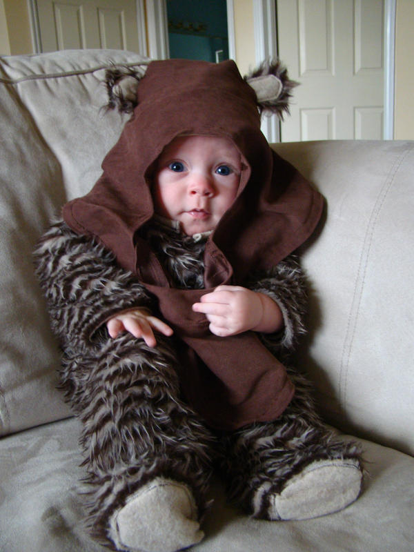 Baby Ewok Costume Star Wars By Carlotta4th On Deviantart - Diy Toddler Ewok Costume