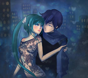 Hatsune Miku and Kaito