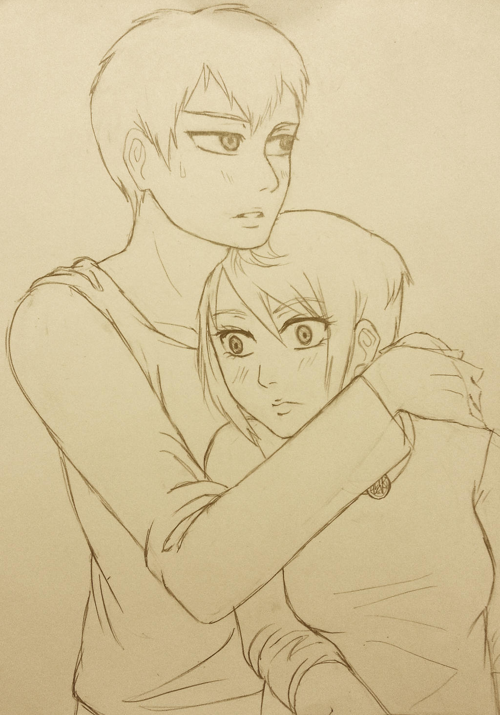 SnK Bertolt x OC: A Comforting Shoulder (Part Two)