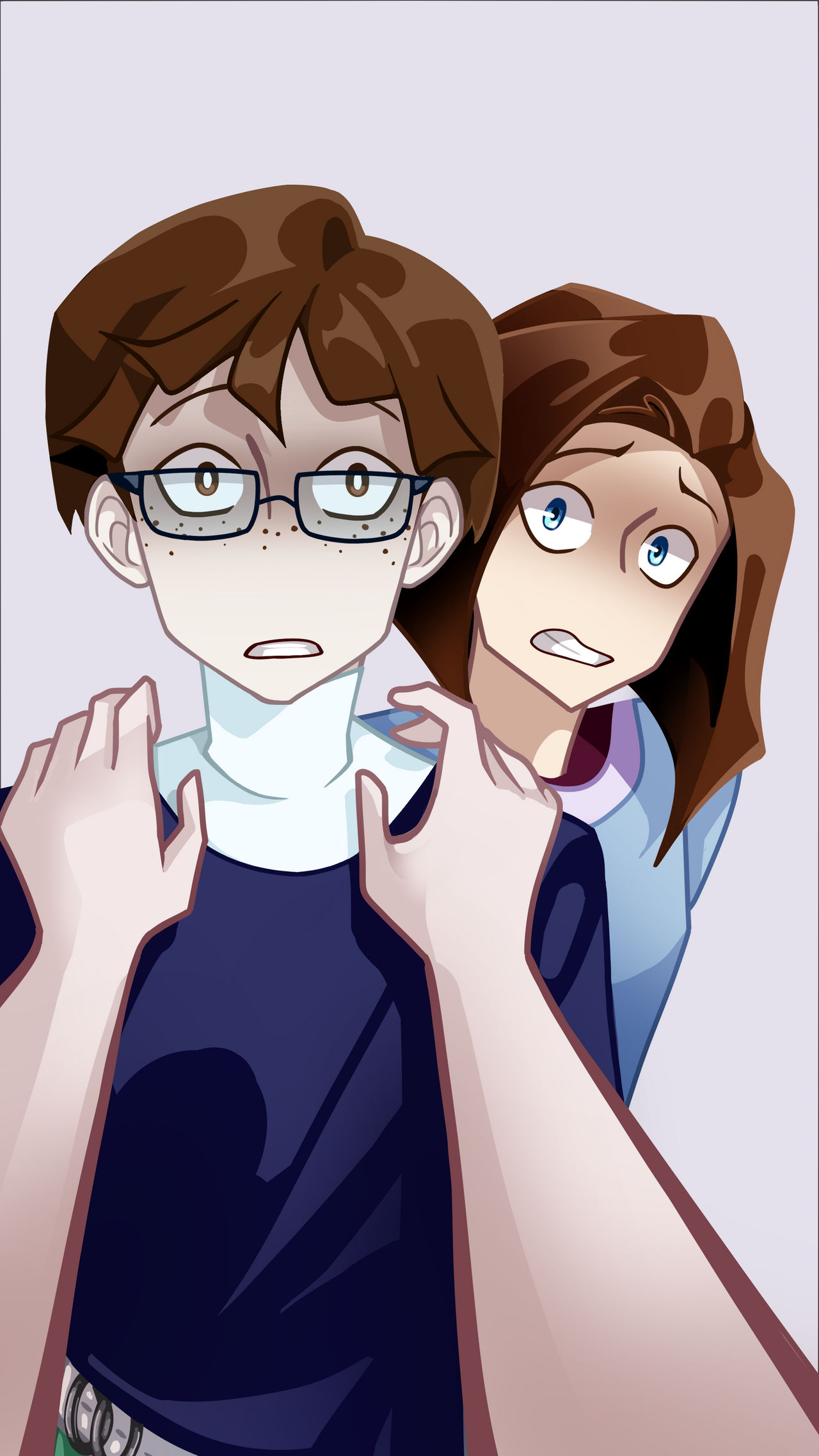 Trouble by Luxdrawsart on DeviantArt