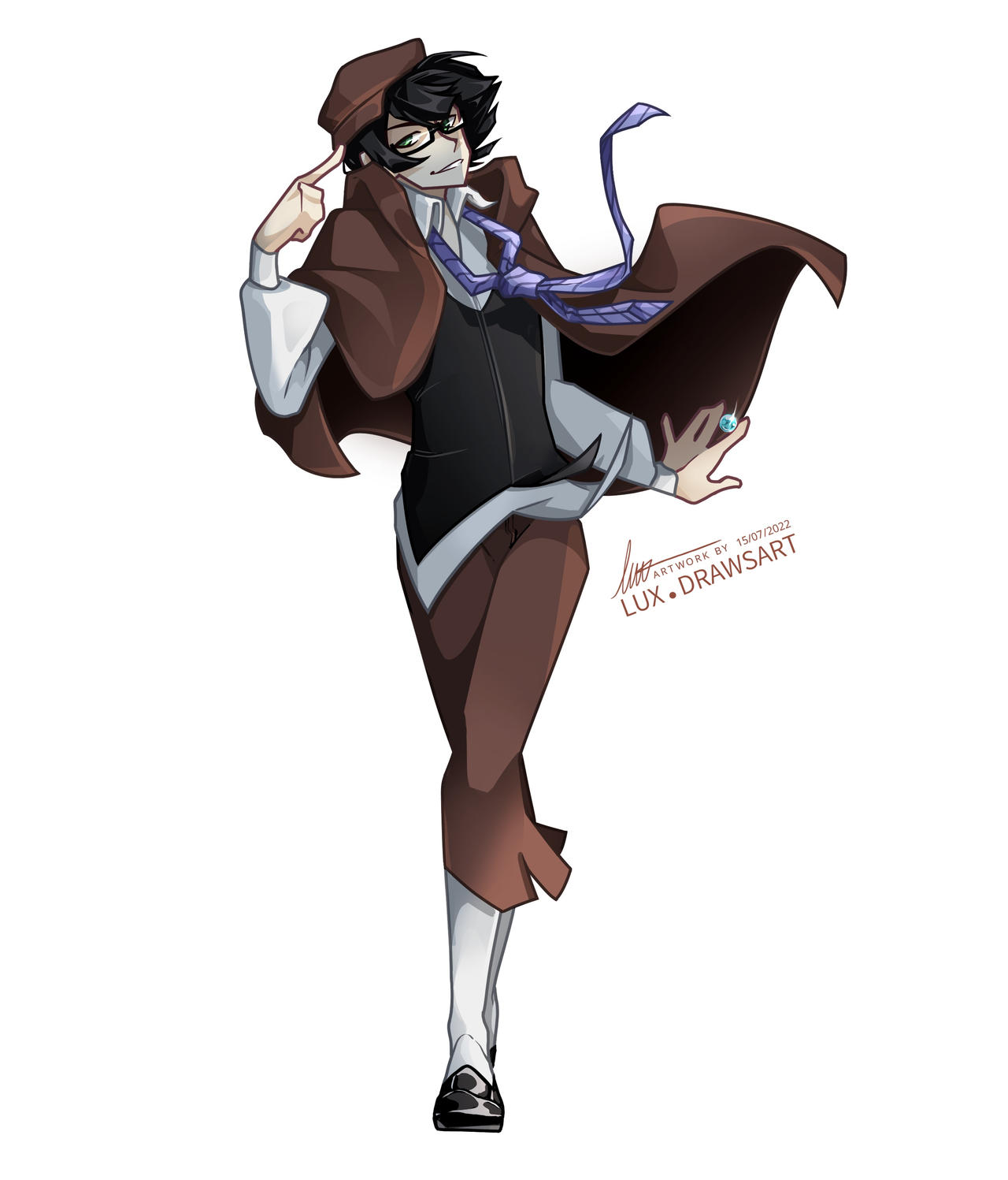Ranpo from Bungou Stray Dogs by Luxdrawsart on DeviantArt