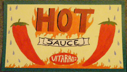 Hot Sauce Label Design