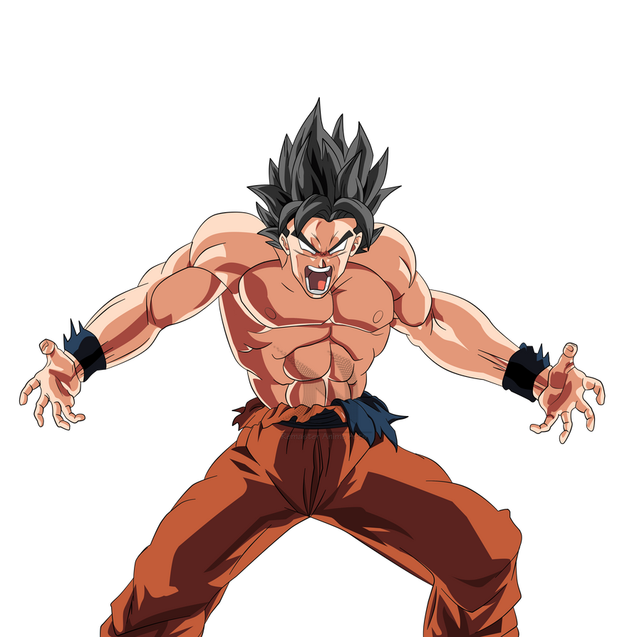 Goku's New Transformation Render by nourssj3 on DeviantArt
